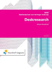 Omslag van Deskresearch