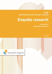 Omslag van Enquete research