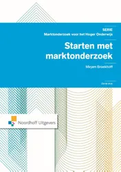 Omslag van Starten met marktonderzoek