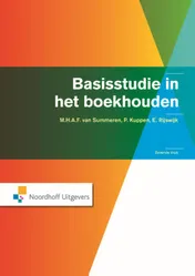 Omslag van Basisstudie in het boekhouden
