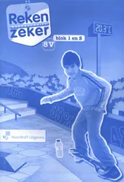 Omslag van Reken zeker rekenschrift 8V 1-2