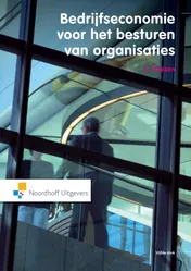 Omslag van Bedrijfseconomie voor het besturen van organisaties