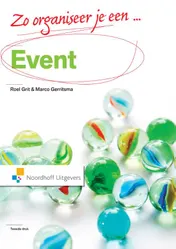Omslag van Zo organiseer je een event