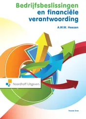 Omslag van Bedrijfsbeslissingen en financiele verantwoording
