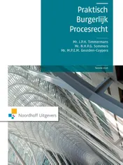 Omslag van Praktisch burgerlijk procesrecht