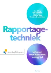 Omslag van Rapportagetechniek