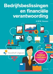 Omslag van Bedrijfsbeslissingen en financiele verantwoording