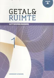 Omslag van deel 1 havo A uitwerkingen