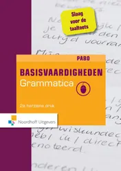 Omslag van Basisvaardigheden grammatica