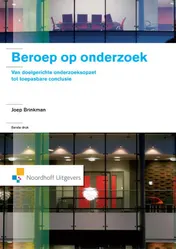 Omslag van Beroep op onderzoek