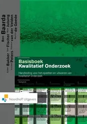 Omslag van Basisboek kwalitatief onderzoek