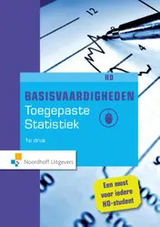 Omslag van Basisvaardigheden toegepaste statistiek HO