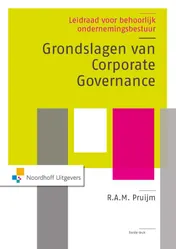 Omslag van Grondslagen van corporate governance