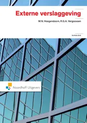 Omslag van Externe verslaggeving