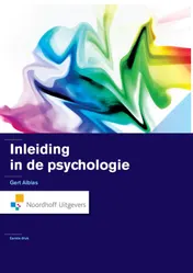 Omslag van Inleiding in de psychologie