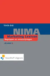 Omslag van NIMA marketing lexicon