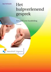 Omslag van Het hulpverlenend gesprek