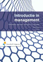 Omslag van Introductie in management