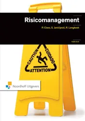 Omslag van Risicomanagement
