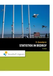 Omslag van Statistiek in bedrijf