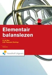 Omslag van Elementair balanslezen