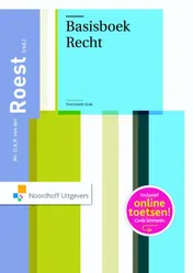 Omslag van Basisboek Recht