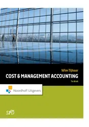 Omslag van Cost and management acccounting