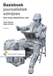 Omslag van Basisboek journalistiek schrijven