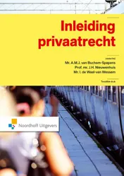 Omslag van Inleiding Privaatrecht