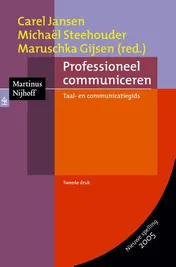 Omslag van Professioneel communiceren