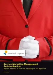 Omslag van Service marketing management
