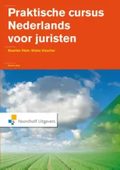 Omslag van Praktische cursus Nederlands voor juristen