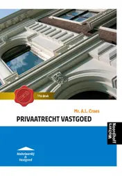 Omslag van Privaatrecht vastgoed