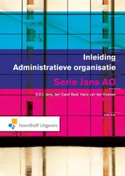 Omslag van Inleiding administratieve organisatie