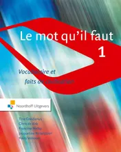 Omslag van 1 Vocabulaire et faits de civilisation