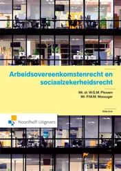 Omslag van Arbeidsovereenkomstenrecht en sociaalzekerheidsrecht