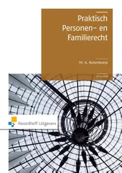 Omslag van Praktisch personen en familierecht