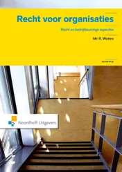 Omslag van Recht voor organisaties