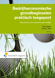 Omslag van Bedrijfseconomische grondbeginselen praktisch toegepast