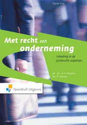 Omslag van Met recht een onderneming