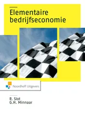 Omslag van Elementaire bedrijfseconomie
