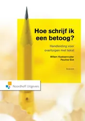 Omslag van Hoe schrijf ik een betoog?