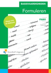 Omslag van Basisvaardigheden formuleren