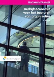 Omslag van Bedrijfseconomie voor het besturen van organisaties