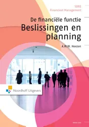 Omslag van De financiele functie