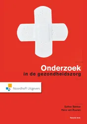 Omslag van Onderzoek in de gezondheidszorg
