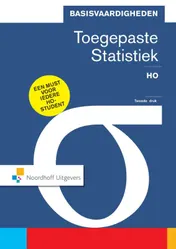 Omslag van Basisvaardigheden toegepaste statistiek HO