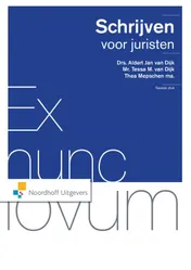Omslag van Schrijven voor juristen