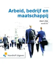 Omslag van Arbeid, bedrijf en maatschappij