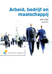 Omslag van Arbeid, bedrijf en maatschappij